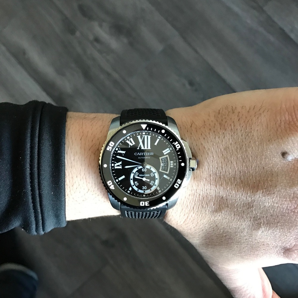 cartier diver